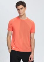 Man silk T shirt